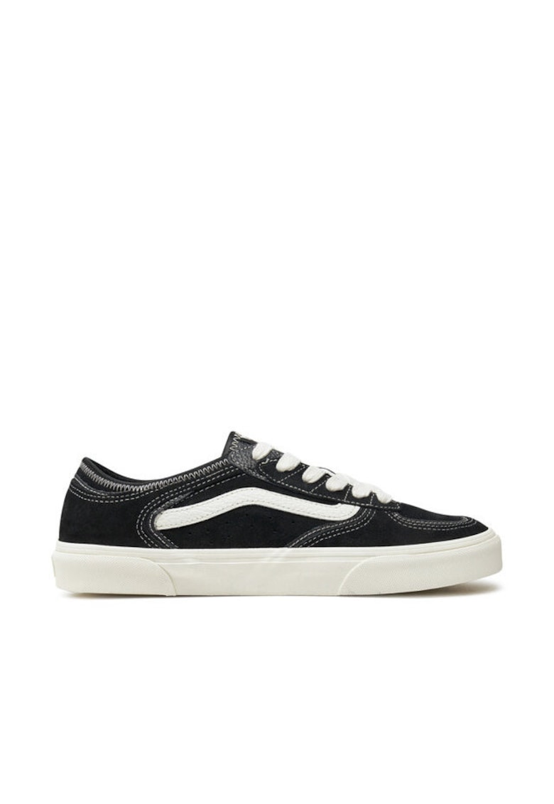 Tenisi barbati 303810573 - Piele naturala - Negru