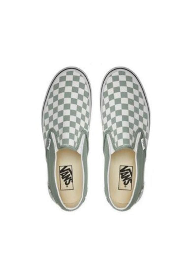 Tenisi unisex - material textil - verde/alb - Tenisi unisex - material textil - verde/alb -