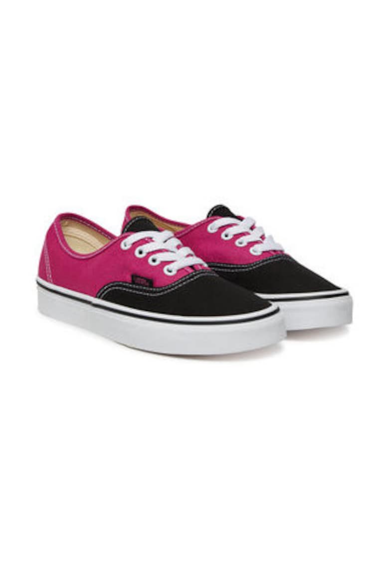 Tenisi dama - textil - roz/negru