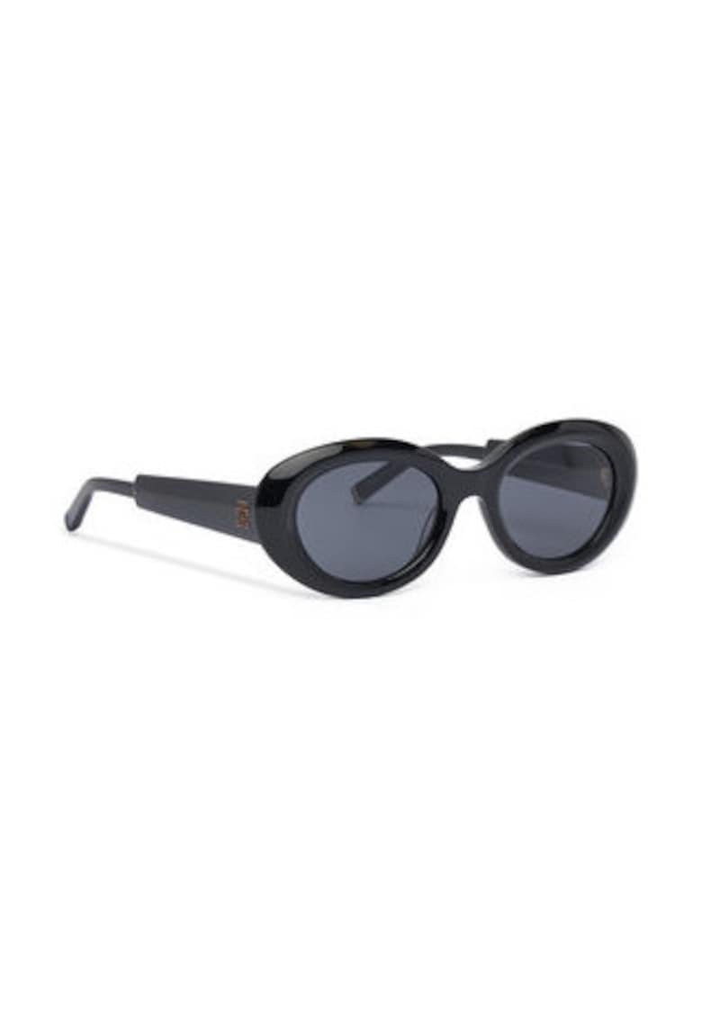 Ochelari de soare dama - 51 - negru - plastic