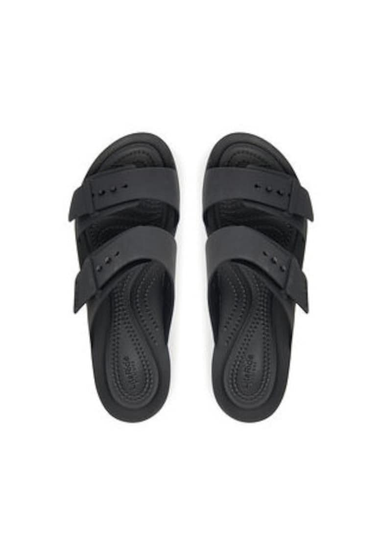 Papuci dama - negru - plastic