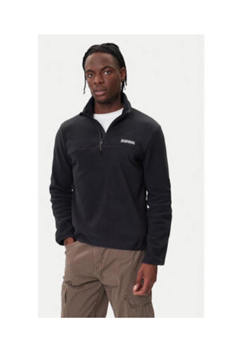 Hanorac pentru barbati - 305572660 - fleece - negru -