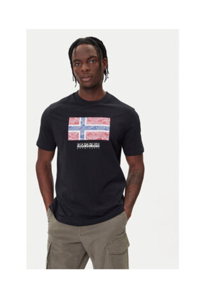 Tricou barbati - negru -