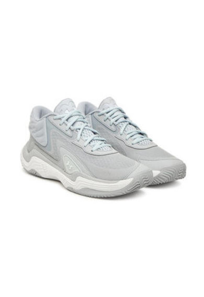 Pantofi sport barbati - gri - material textil - baschet