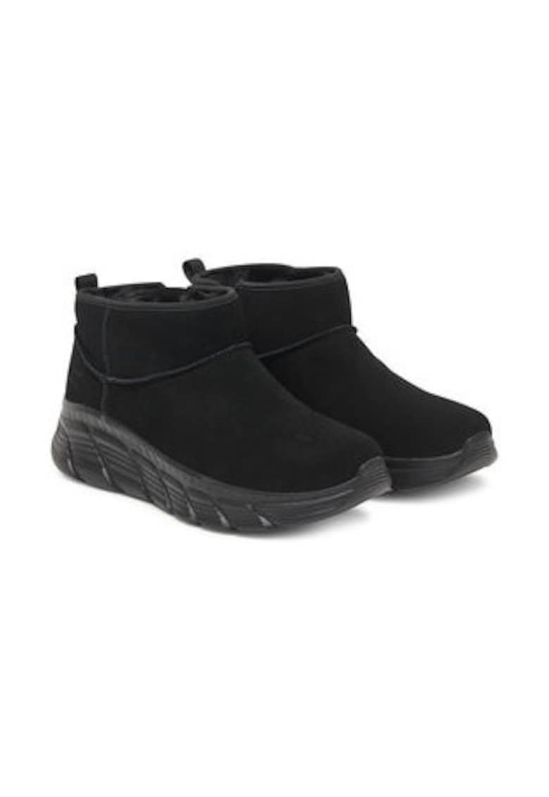 Ghete dama 305413970 - Piele naturala - Negru
