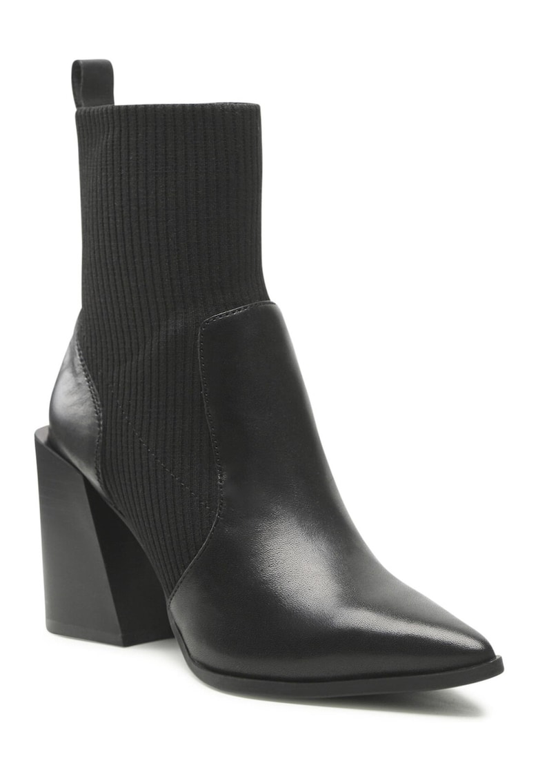 Aldo Botine dama - piele naturala - negru -