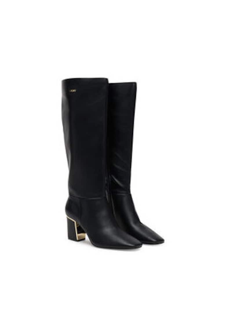 Cizme dama 305248039 -  Piele naturala - Negru