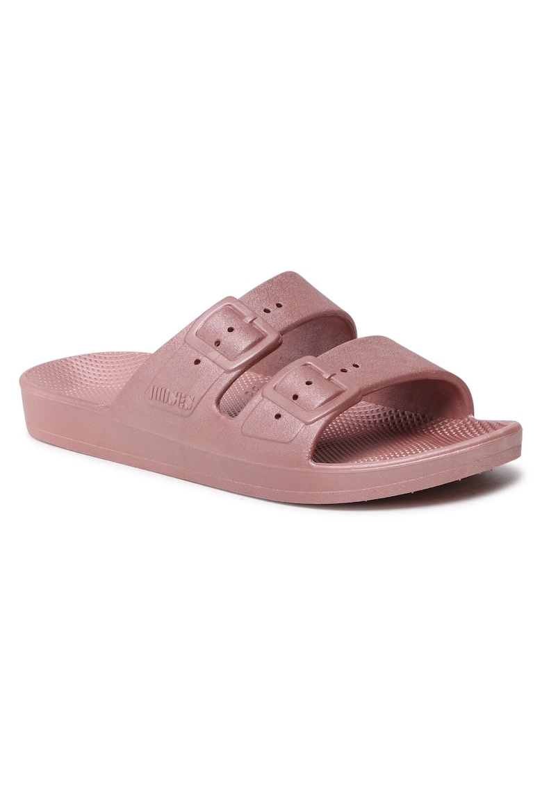 Papuci dama - plastic - roz -