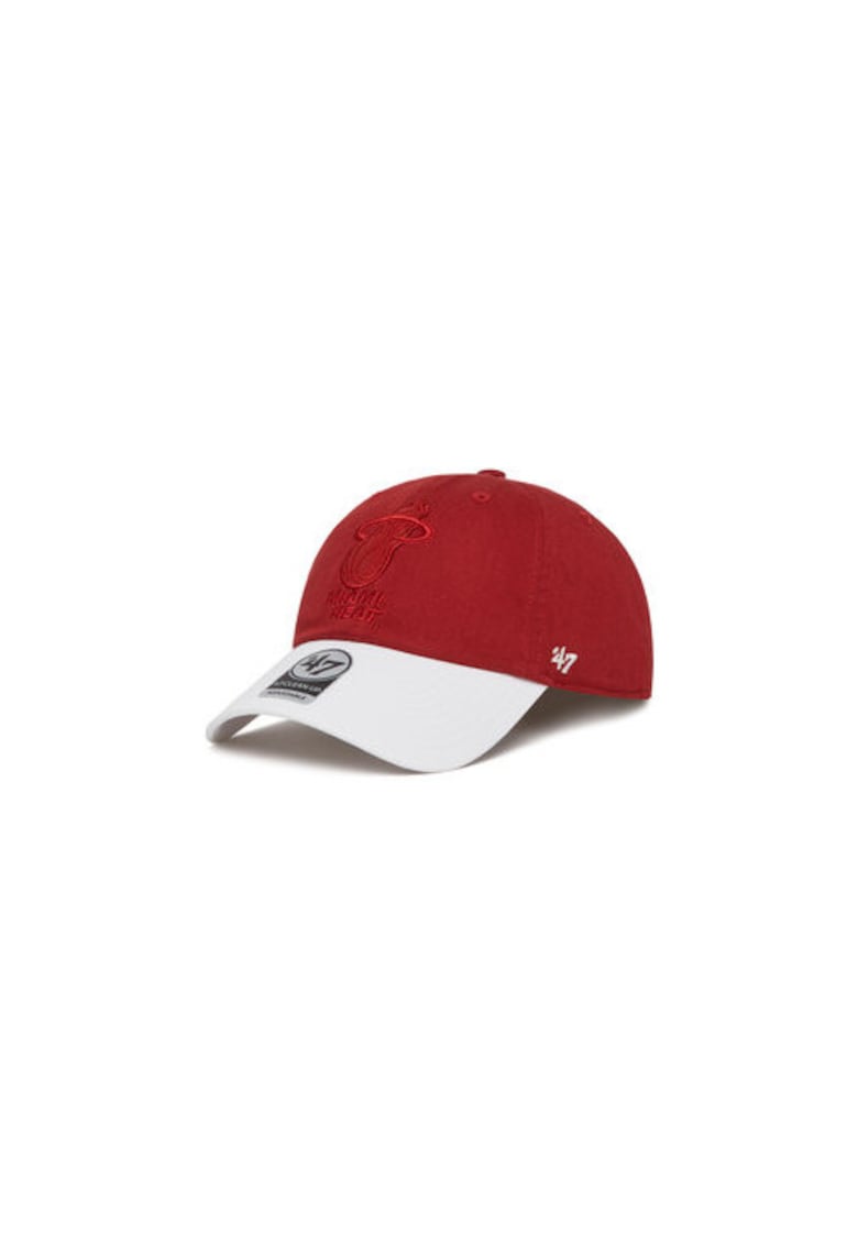 47 Brand Sapca de baseball barbateasca - 305429445 - material textil - rosu+alb - universal