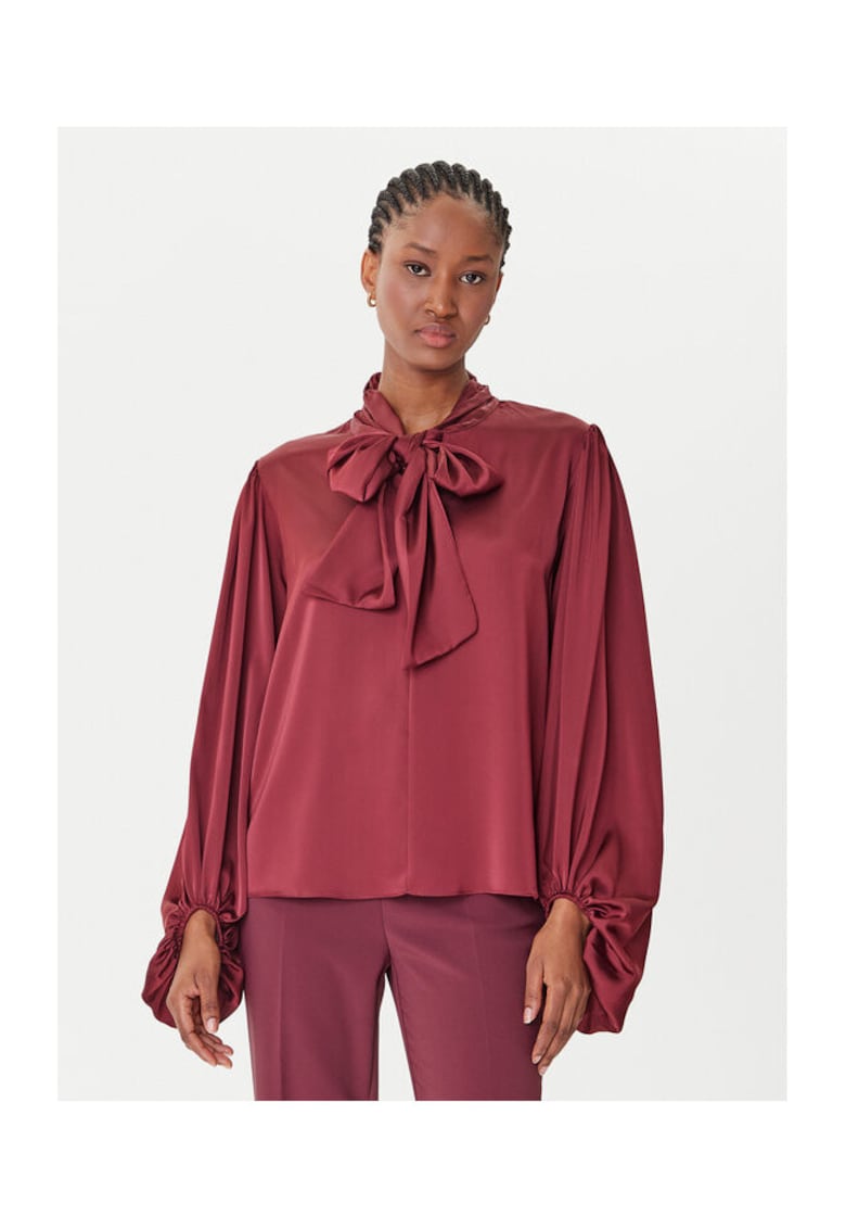 Bluza dama - poliester - bordeaux