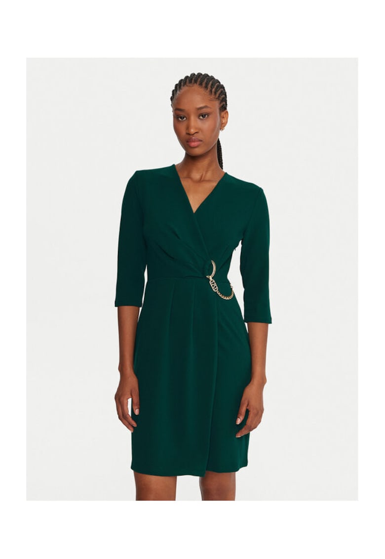 Rochie de cocktail verde - femei