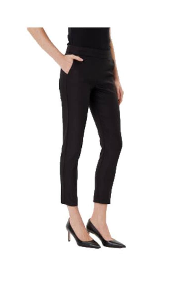 Pantaloni dama 305579898 - Sintetic - Negru -