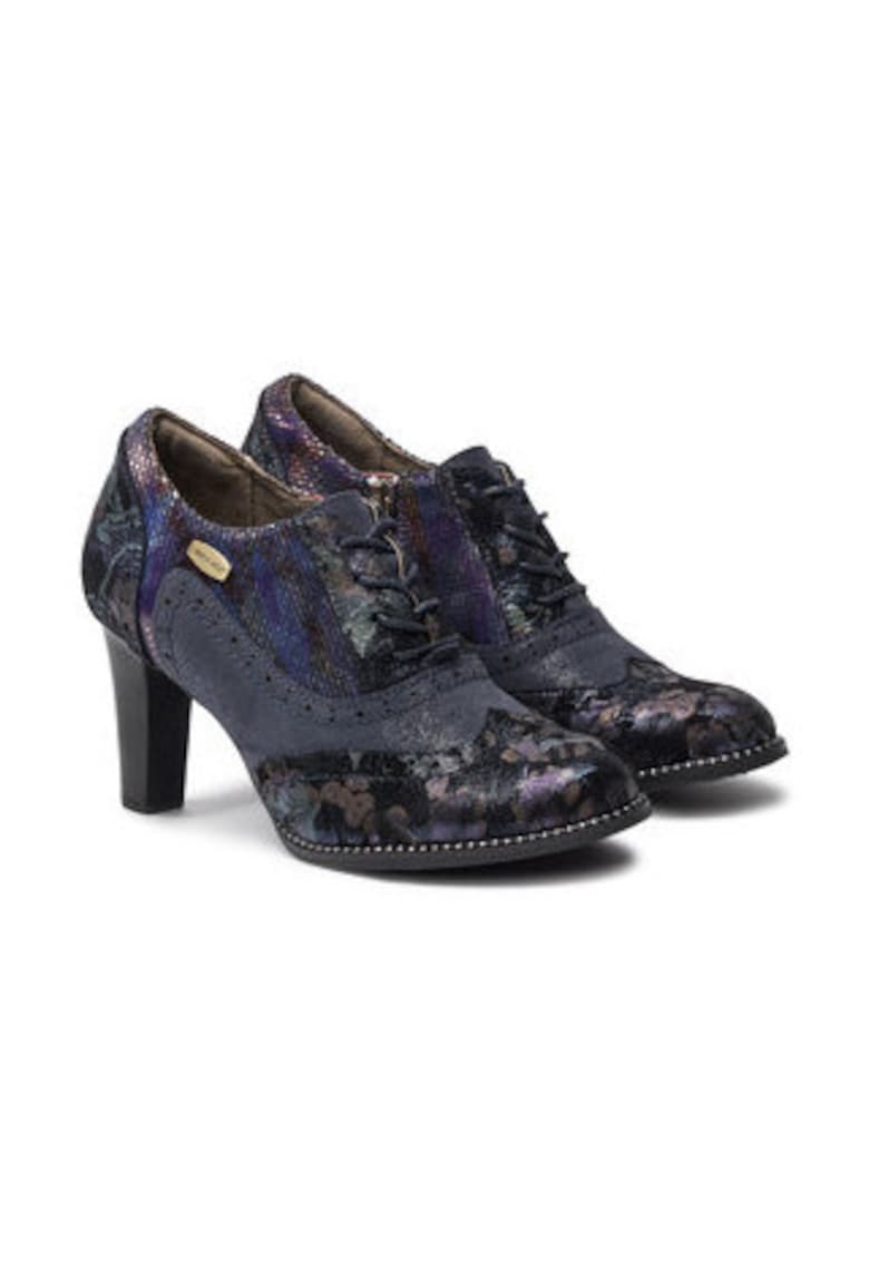 Pantofi dama - piele naturala - albastru