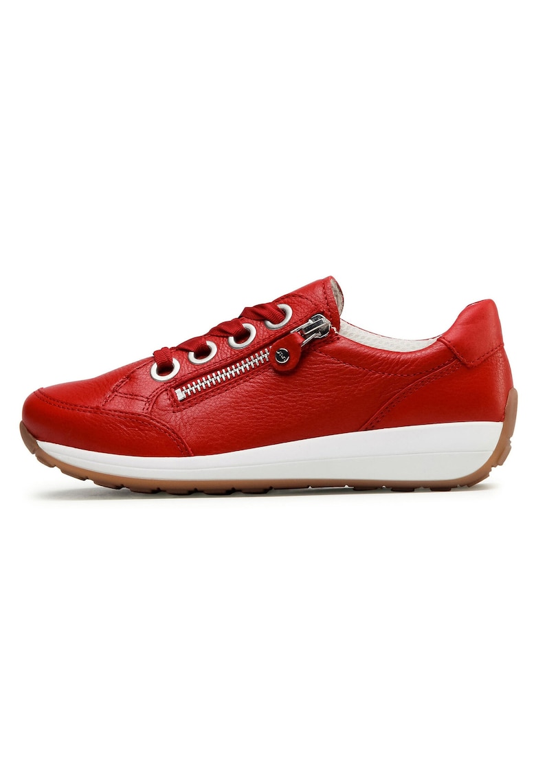 Tenisi de dama - 208343701 - piele naturala - rosu