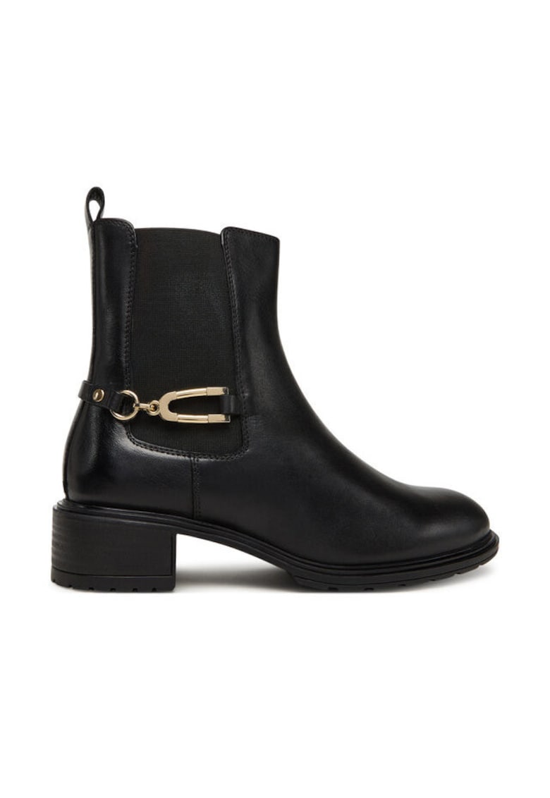 Botine dama - negru - piele naturala