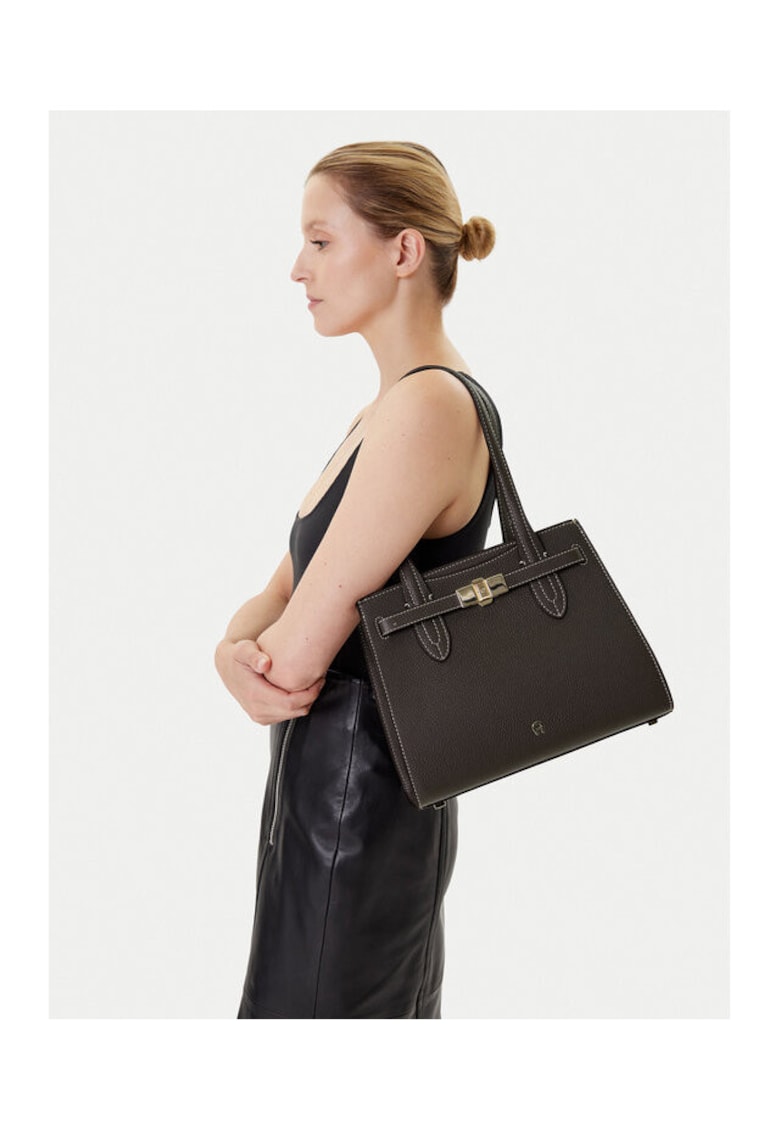 Geanta dama - piele naturala - 46795 - Multicolor