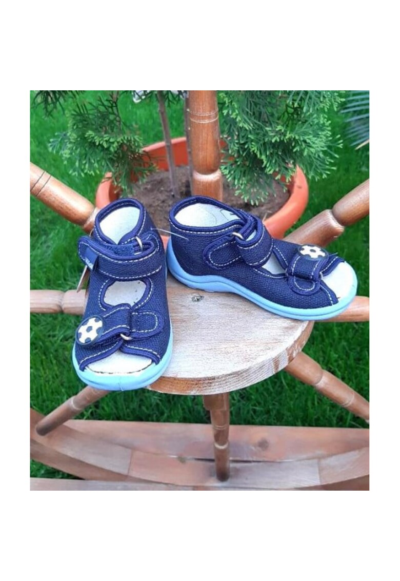 Sandalute Pentru Baietei - Karo3 - Albastru - Grafic - Casual - Baieti - Cauciuc - pentru mers - Textil - Bleumarin -