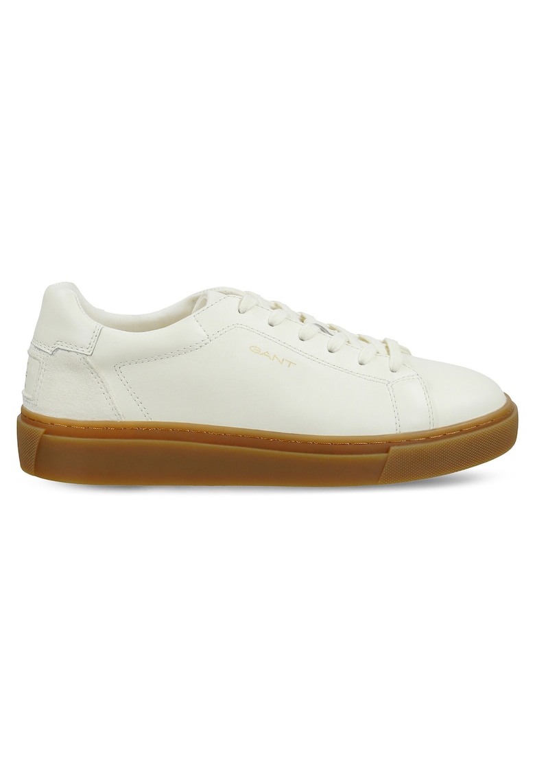 Tenisi de dama - 305604750 - piele naturala - alb