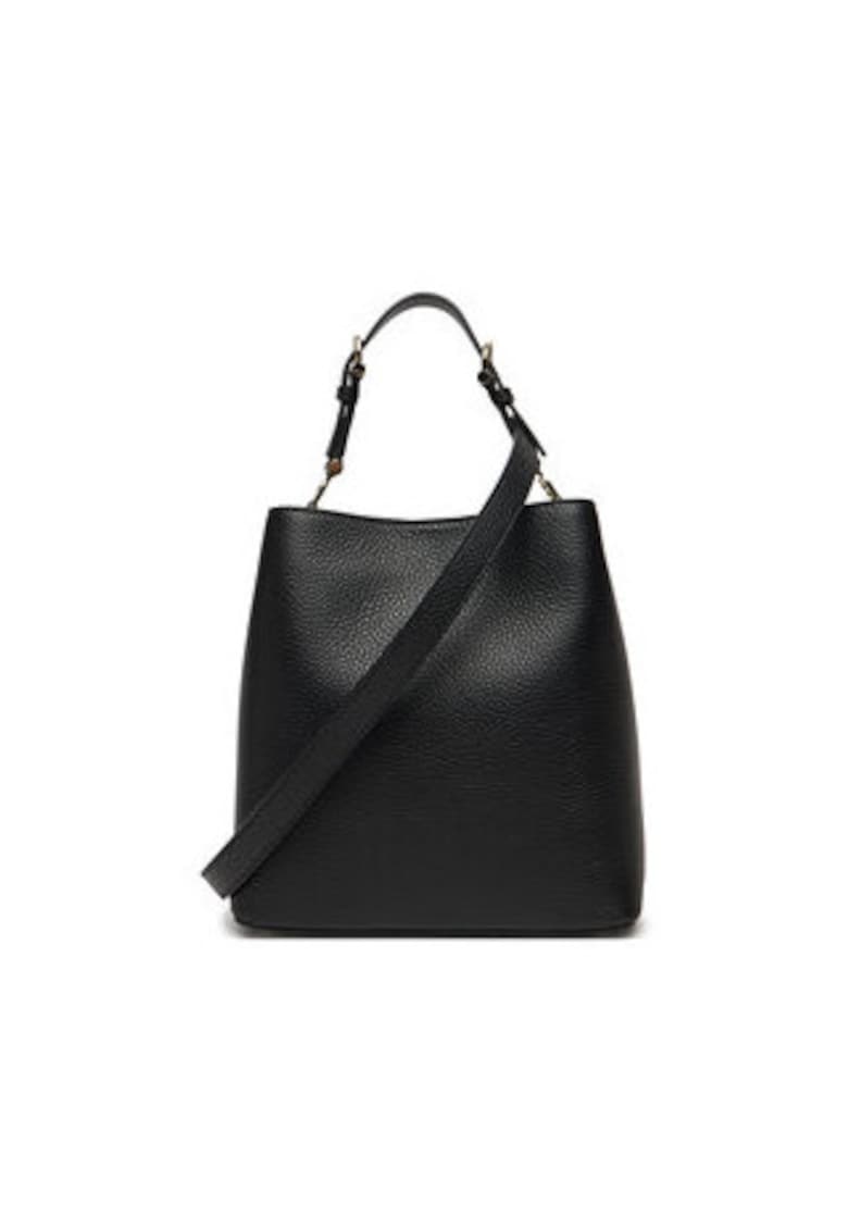 Geanta dama -  305521743 - negru - din piele naturala - dimensiune universala