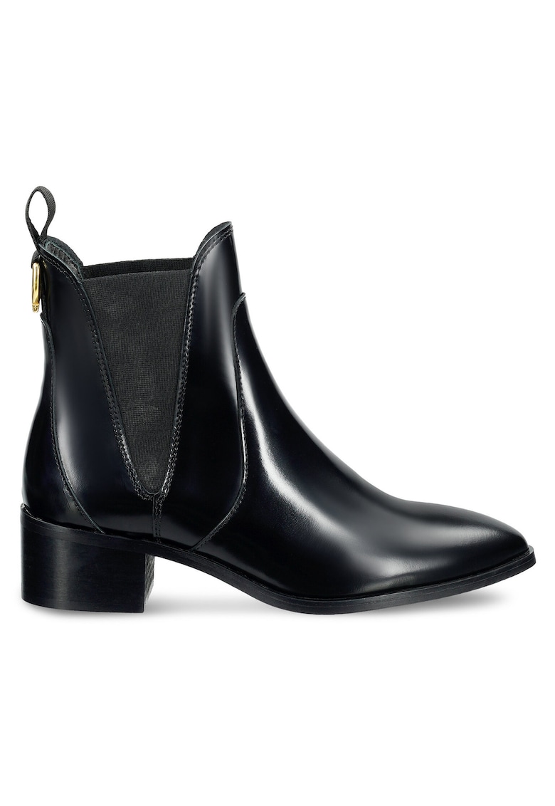 Botine dama 305605115 - Piele naturala - Negru