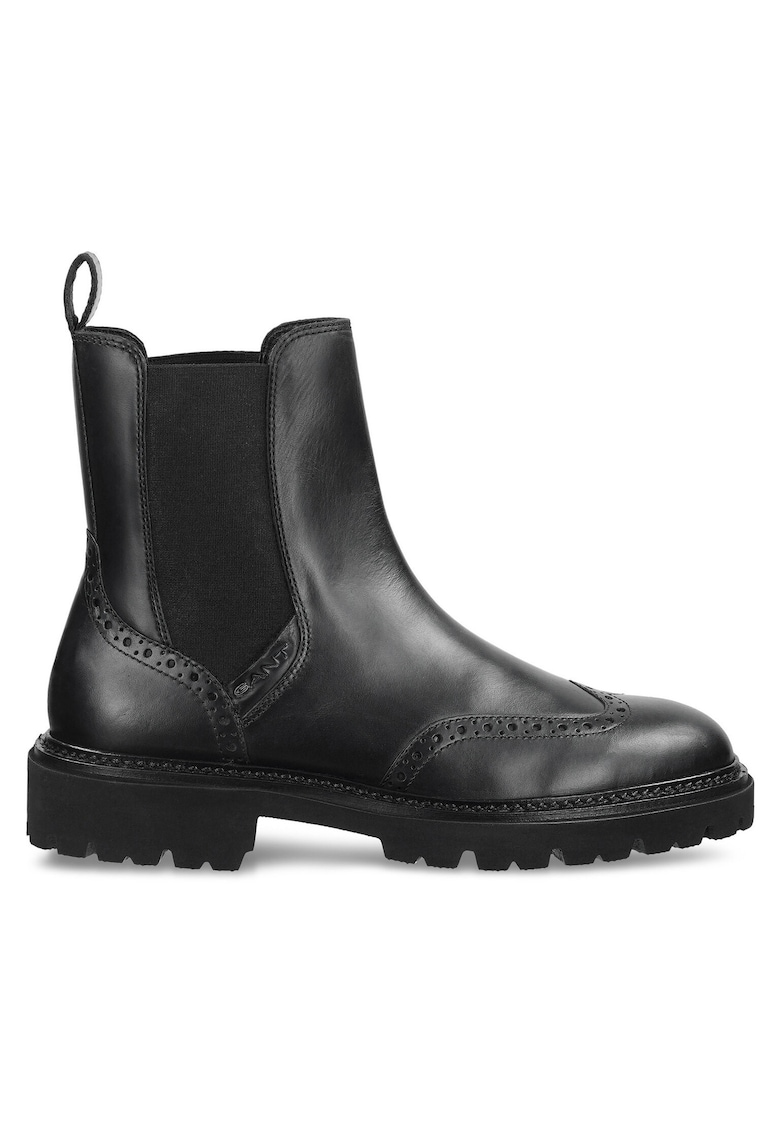 Ghete dama 305605153 - Piele naturala - Negru