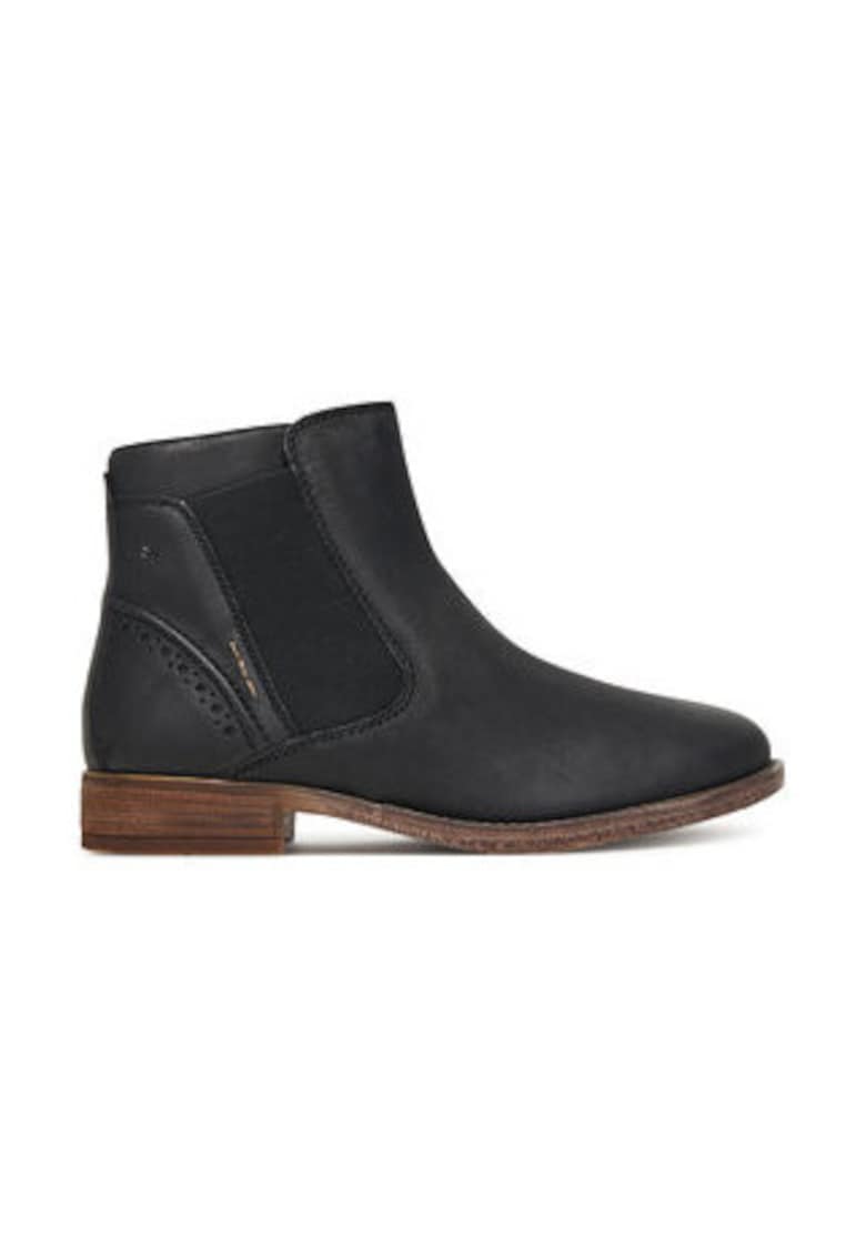 Botine dama - negru - material piele naturala