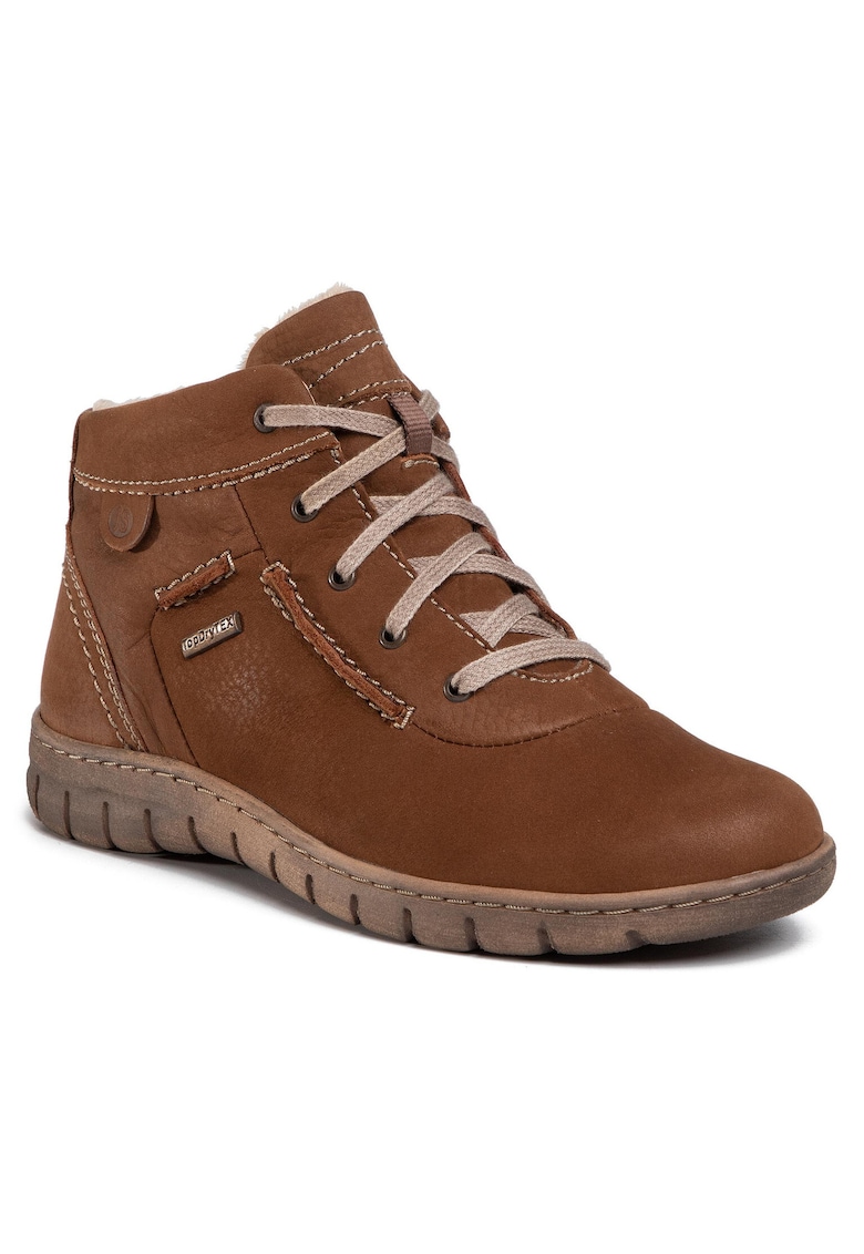 Ghete dama -  din piele naturala - maro -