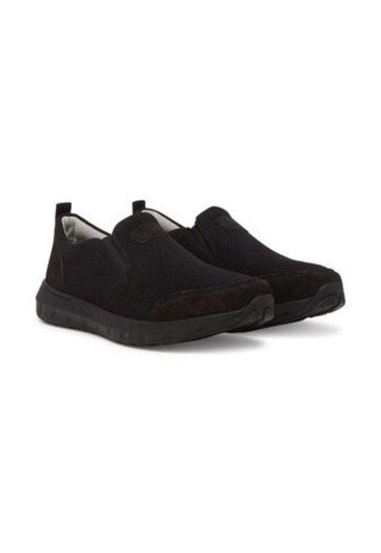 Tenisi barbatesti - 304978937 - piele naturala - negru -