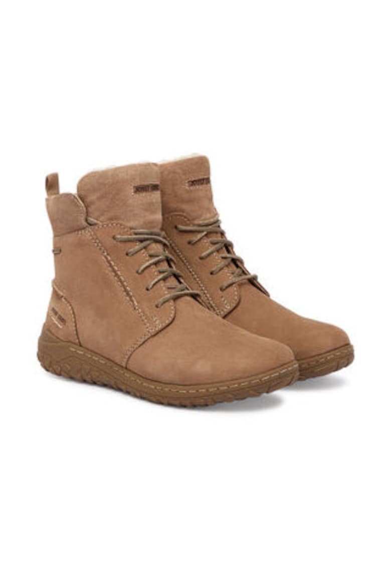 Ghete dama - piele naturala - culoare maro