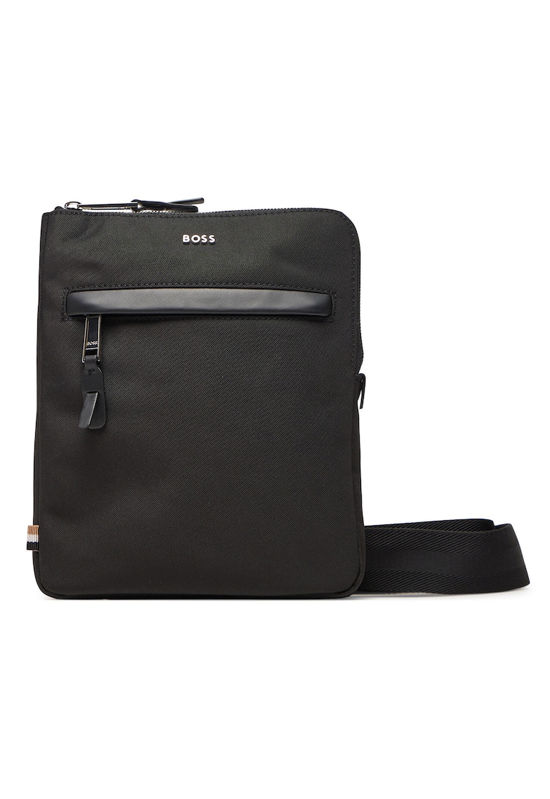 Geanta barbati -  saszetka - tkanina - negru - universal