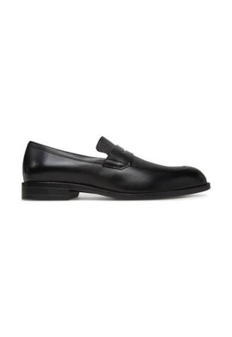 Pantofi barbatesti - piele naturala - negru - eleganta si confort