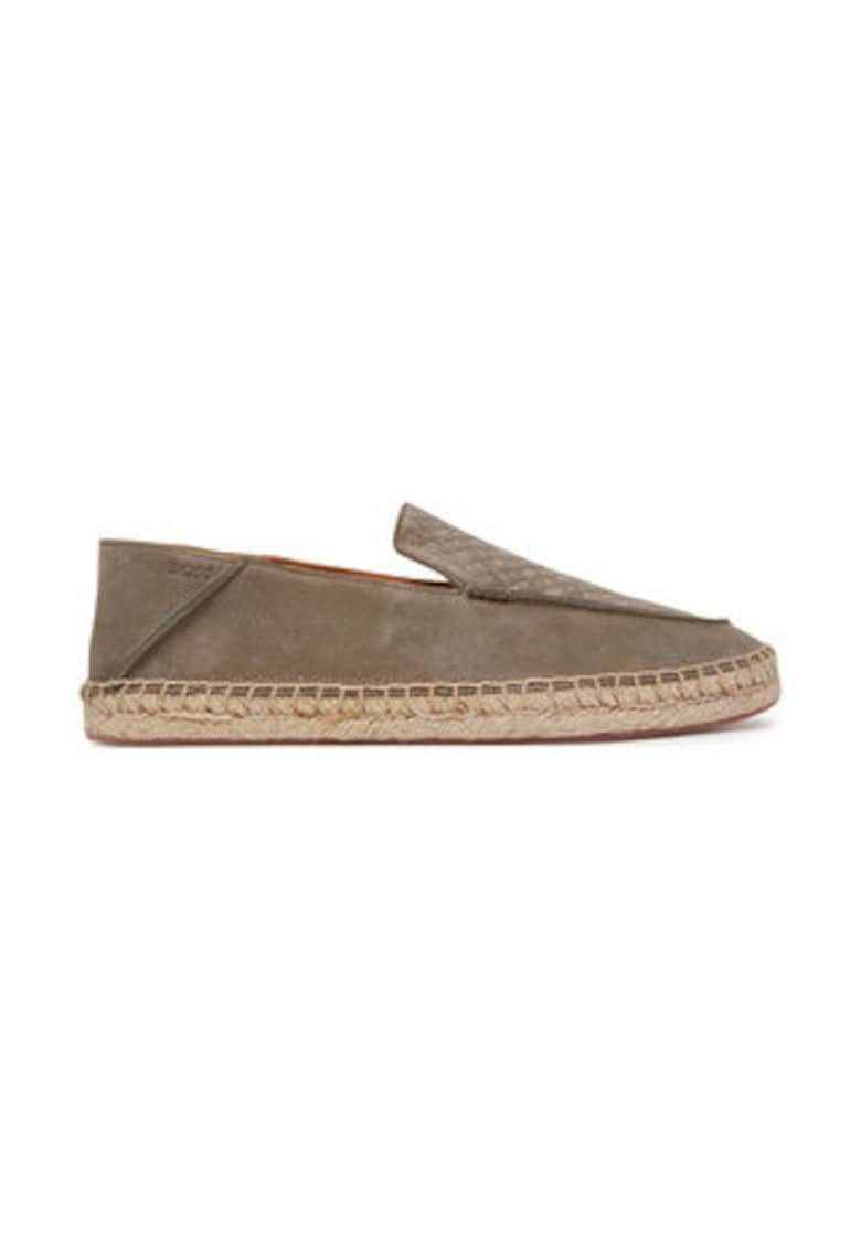 Mocasini barbati 304959387 - Piele naturala - Gri