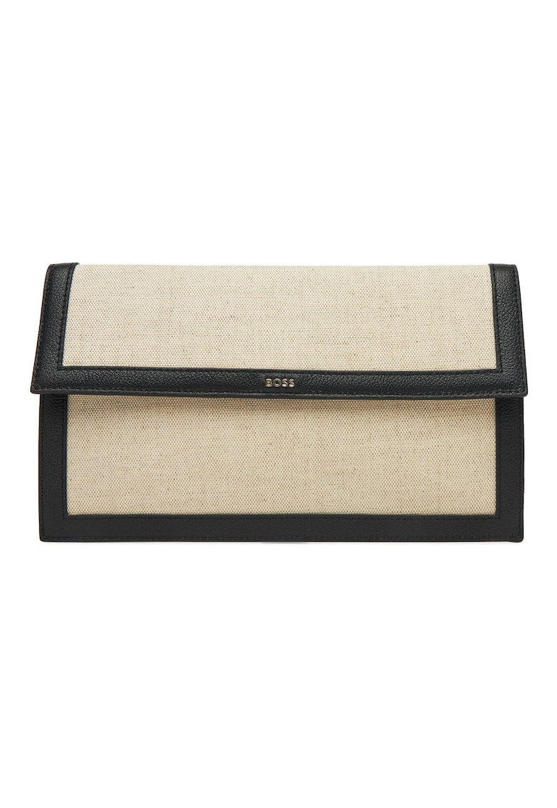 Portofel dama - tkanina - bej - universal