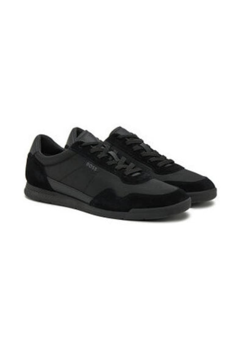 Pantofi sport pentru barbati - 304954603 - textil - negru