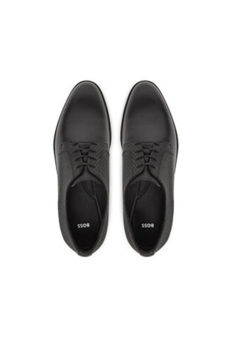 Pantofi barbatesti - piele naturala - negru - stil clasic