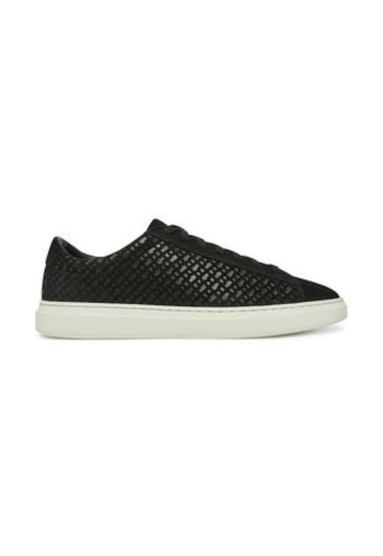 Tenisi barbatesti - 304959523 - piele naturala - negru