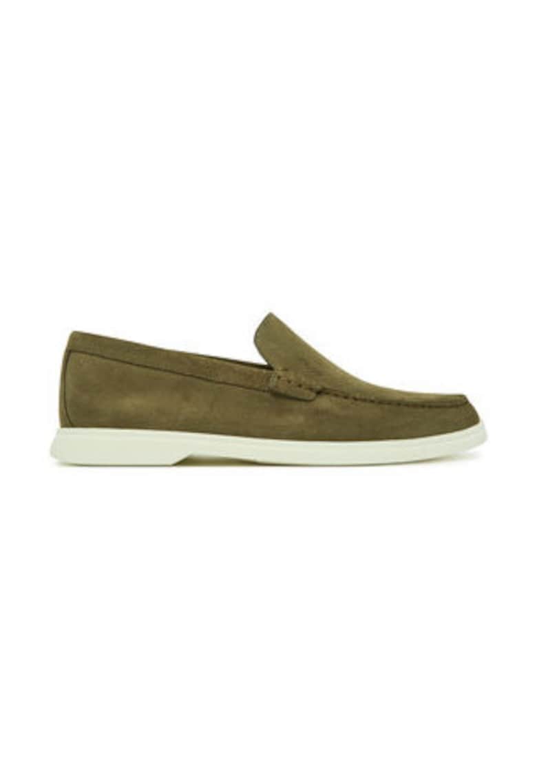 Mocasini barbati 304959912 - Piele naturala - Verde