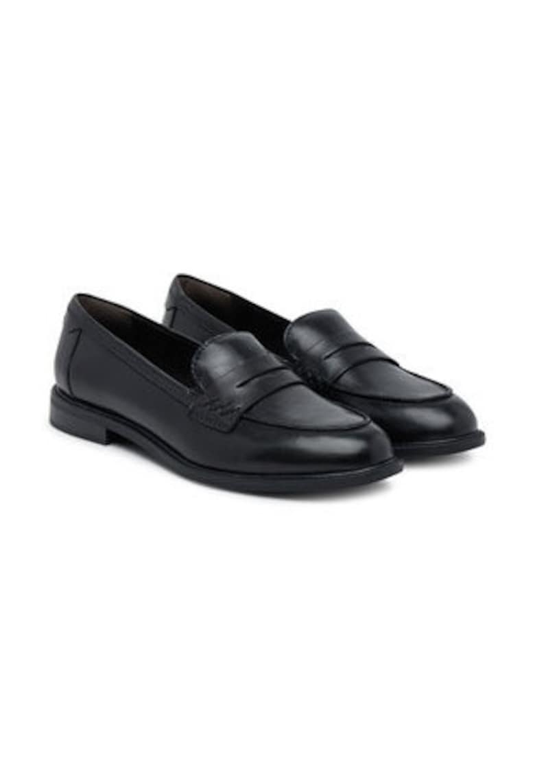 Mocasini dama piele naturala - Negru