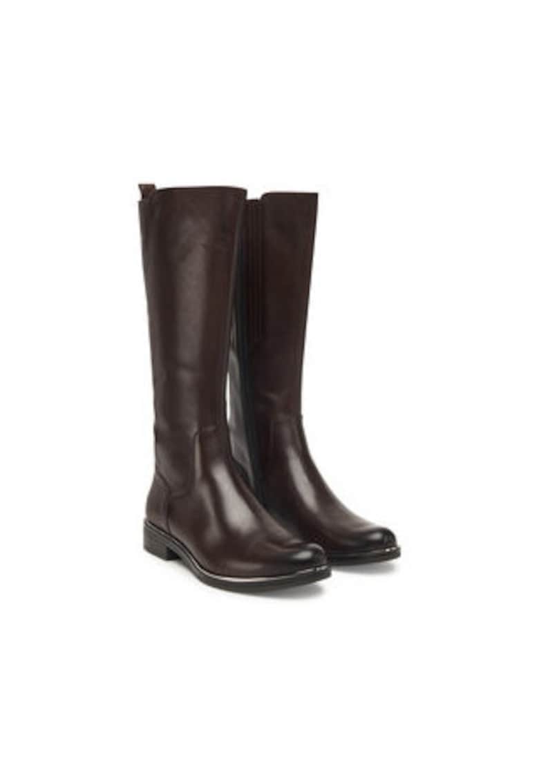 Cizme de calarie dama  piele naturala - maro