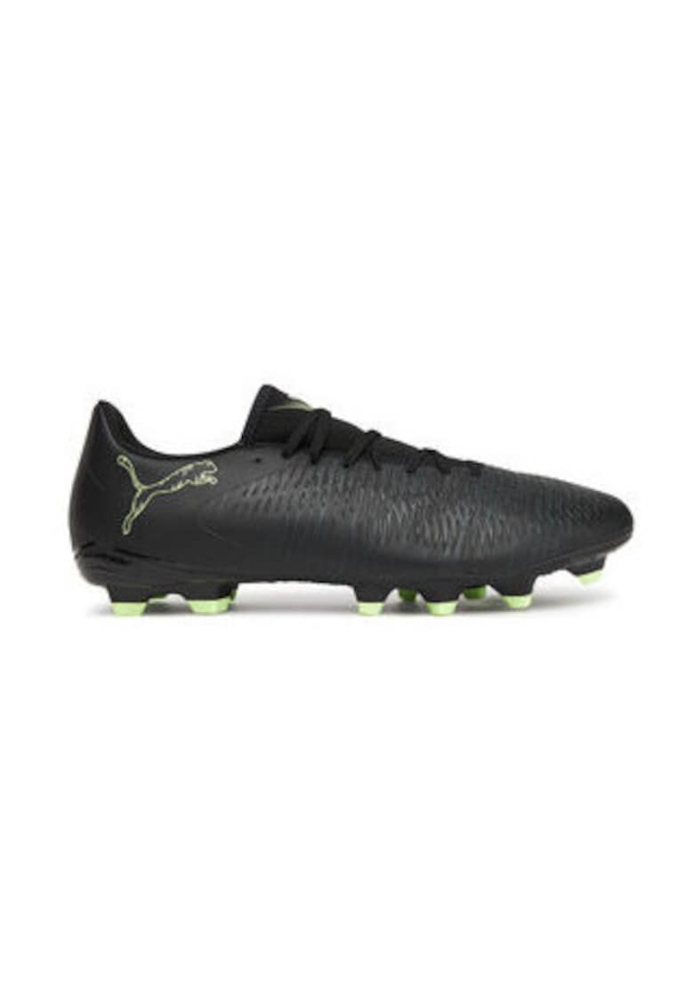 Pantofi fotbal barbati material sintetic - negru/verde