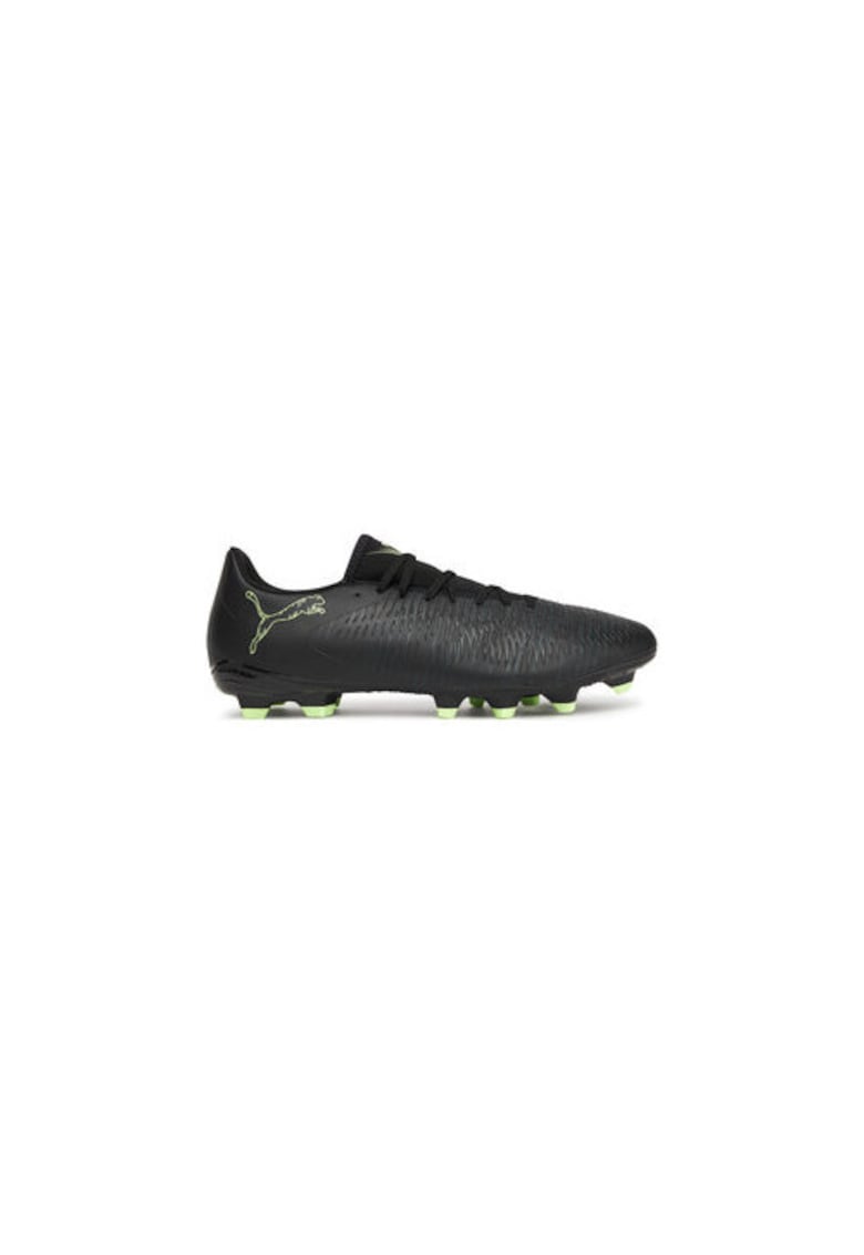 Pantofi fotbal barbati material sintetic - negru/verde
