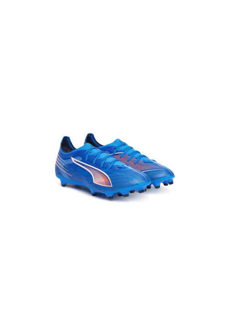 Pantofi de fotbal barbati - material sintetic - albastru