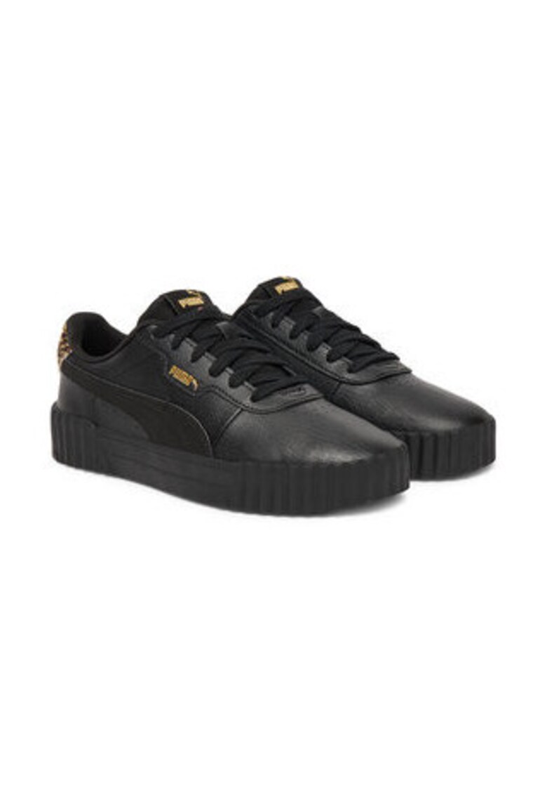 Tenisi dama 305146472 - Piele ecologica - Negru