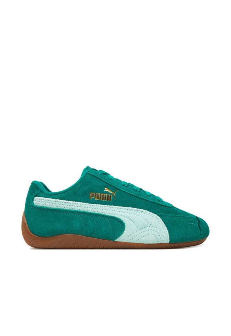 Tenisi unisex - piele naturala - verde