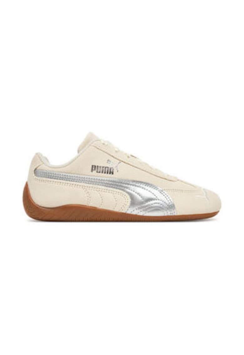 Tenisi unisex - crem - piele naturala