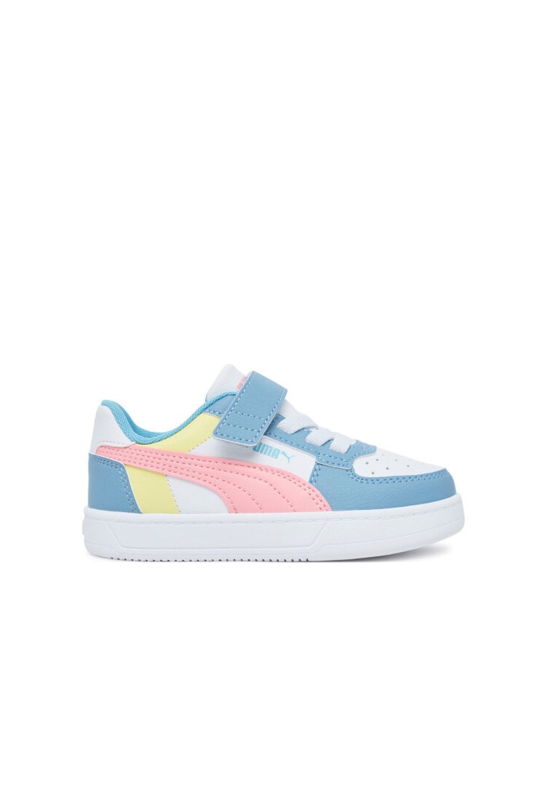 Tenisi pentru fete - multicolor - piele ecologica -
