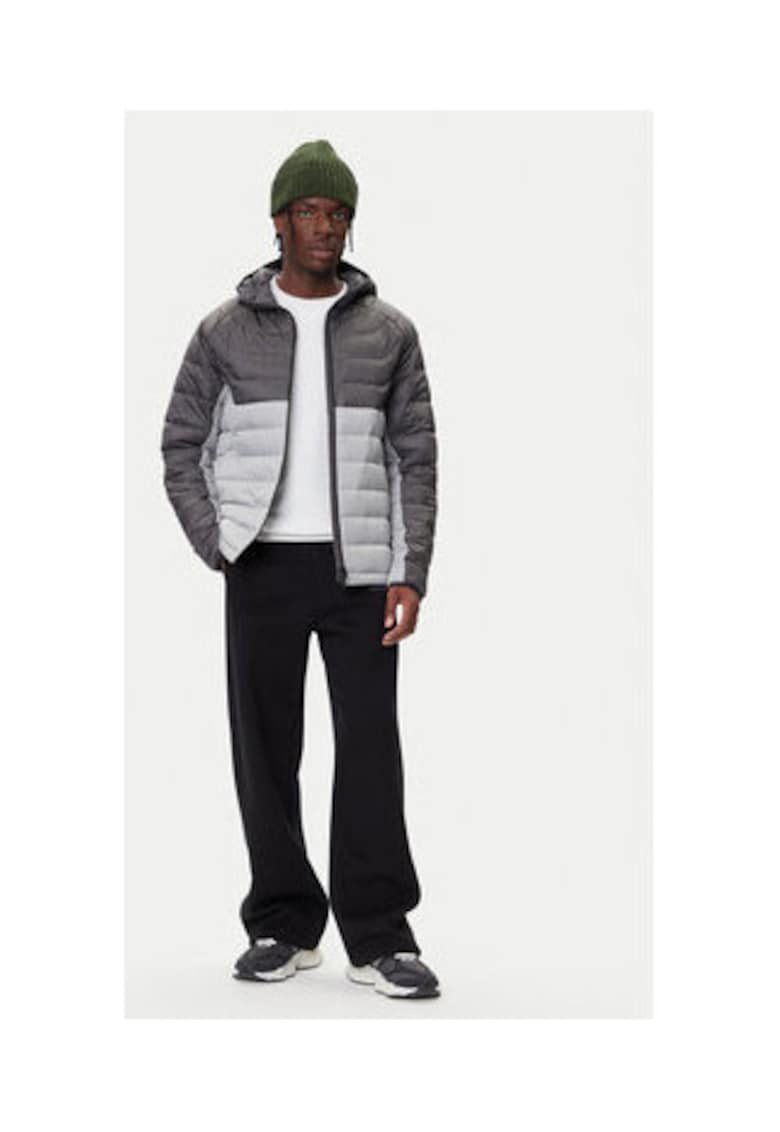Puma Geaca din puf barbati - gri - 100% poliester reciclat