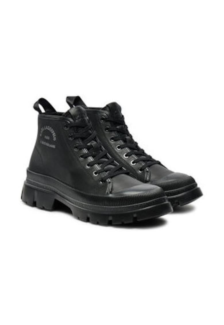 Ghete barbati - piele naturala - negru -