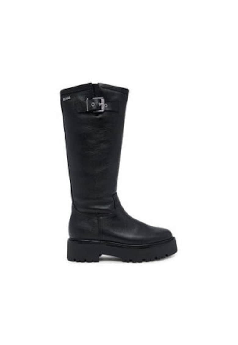 Ghete de dama - 305617057 - piele naturala -