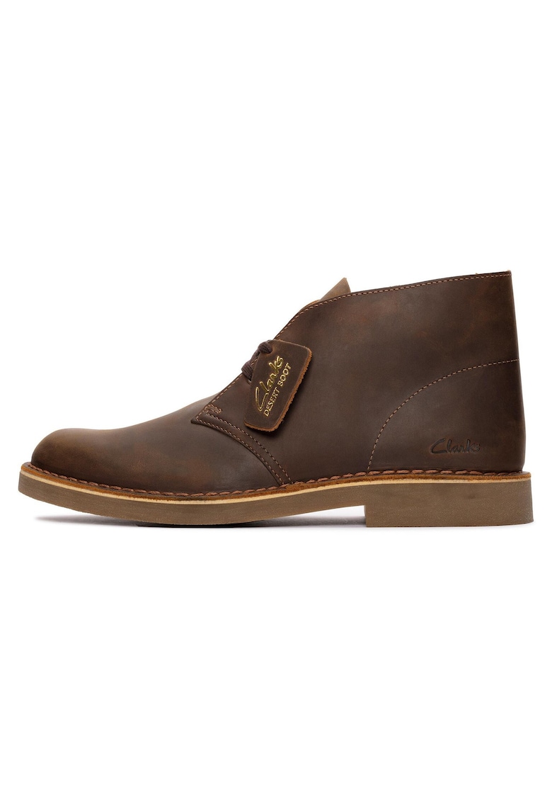 Clarks Ghete barbatesti piele naturala - maro -